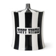 Black & White Porcelain Canister | Jonathan Adler Vice | Oroa.com