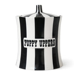 Black & White Porcelain Canister | Jonathan Adler Vice | Oroa.com
