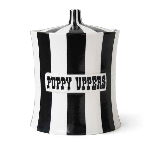 Porcelain Puppy Uppers Canister | Jonathan Adler Vice | Ora.com