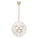 White Glass Hexagons Globe Chandelier | Jonathan Adler Vienna | Oroa.com