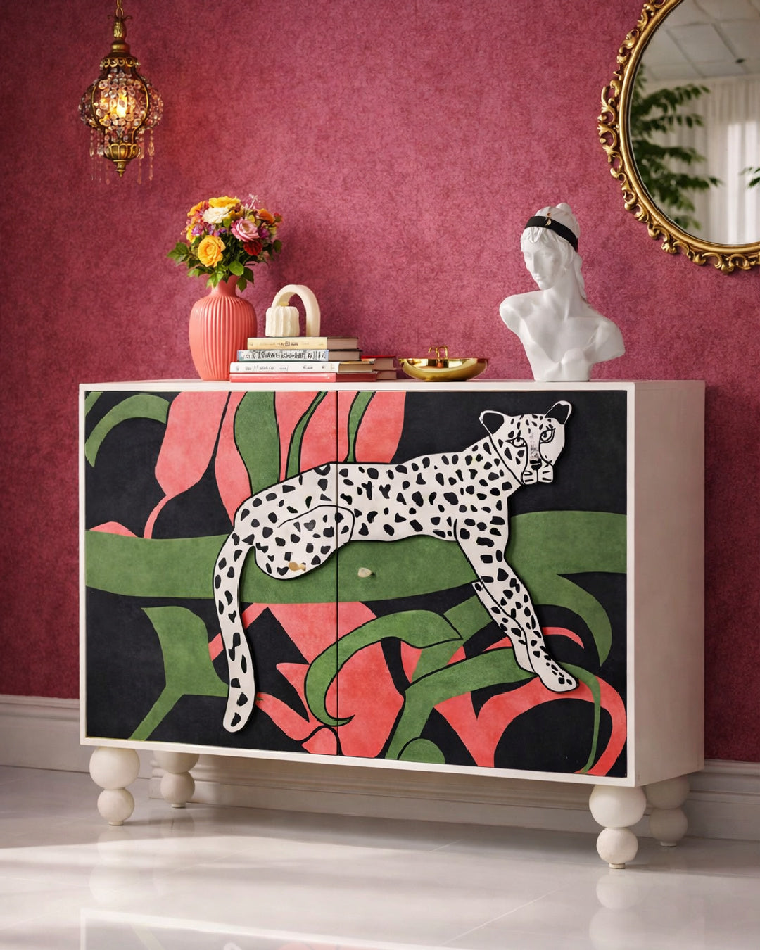 white leopard cabinet - www.oroa.com