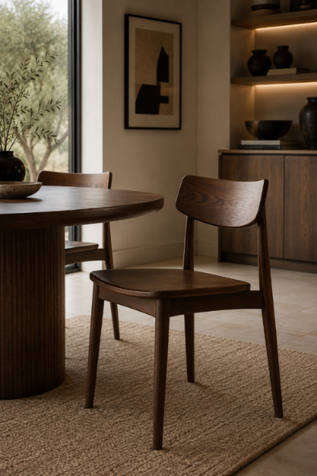 wooden dining chairs