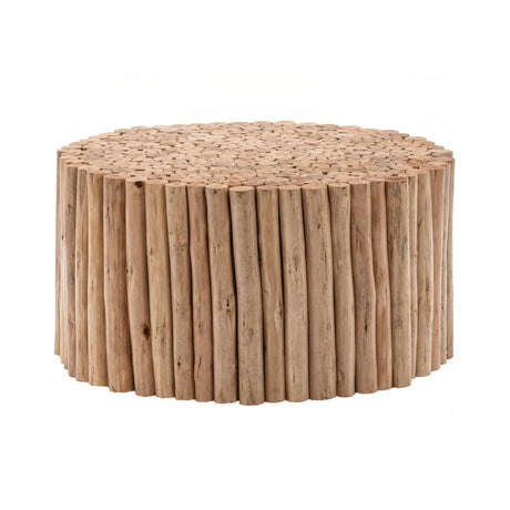 Natural Acacia Round Coffee Table | Catchy