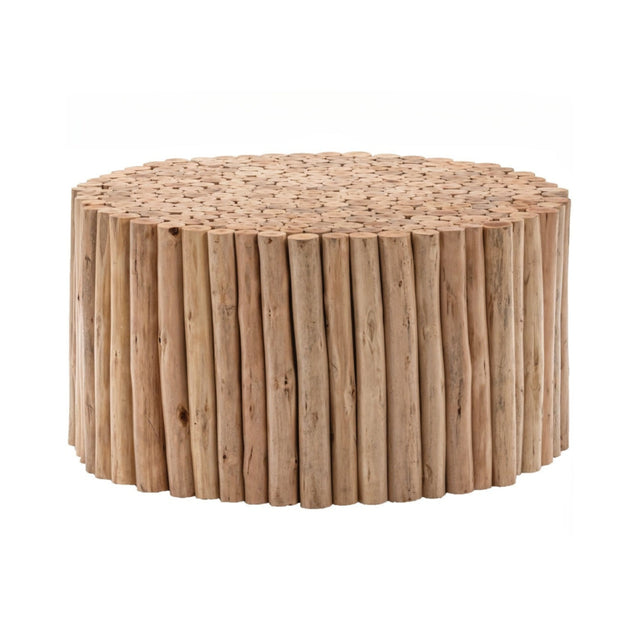 Natural Acacia Round Coffee Table | Catchy
