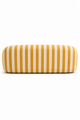 yellow curved striped sofa - oroa.com