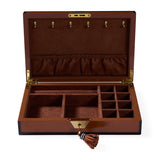 Brown Lacquer Jewelry Box | Jonathan Adler Zebra | Oroa.com