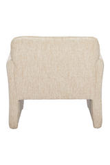Oatmeal Beige Accent Chair | OROA Modern Dobra | Oroa.com