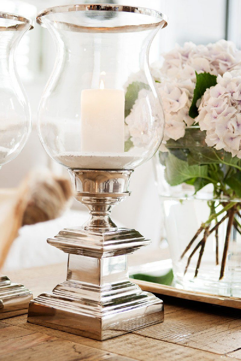 Clear Jar Glass Jar Hurricane (Candle Holder) Eichholtz Datcha OROA