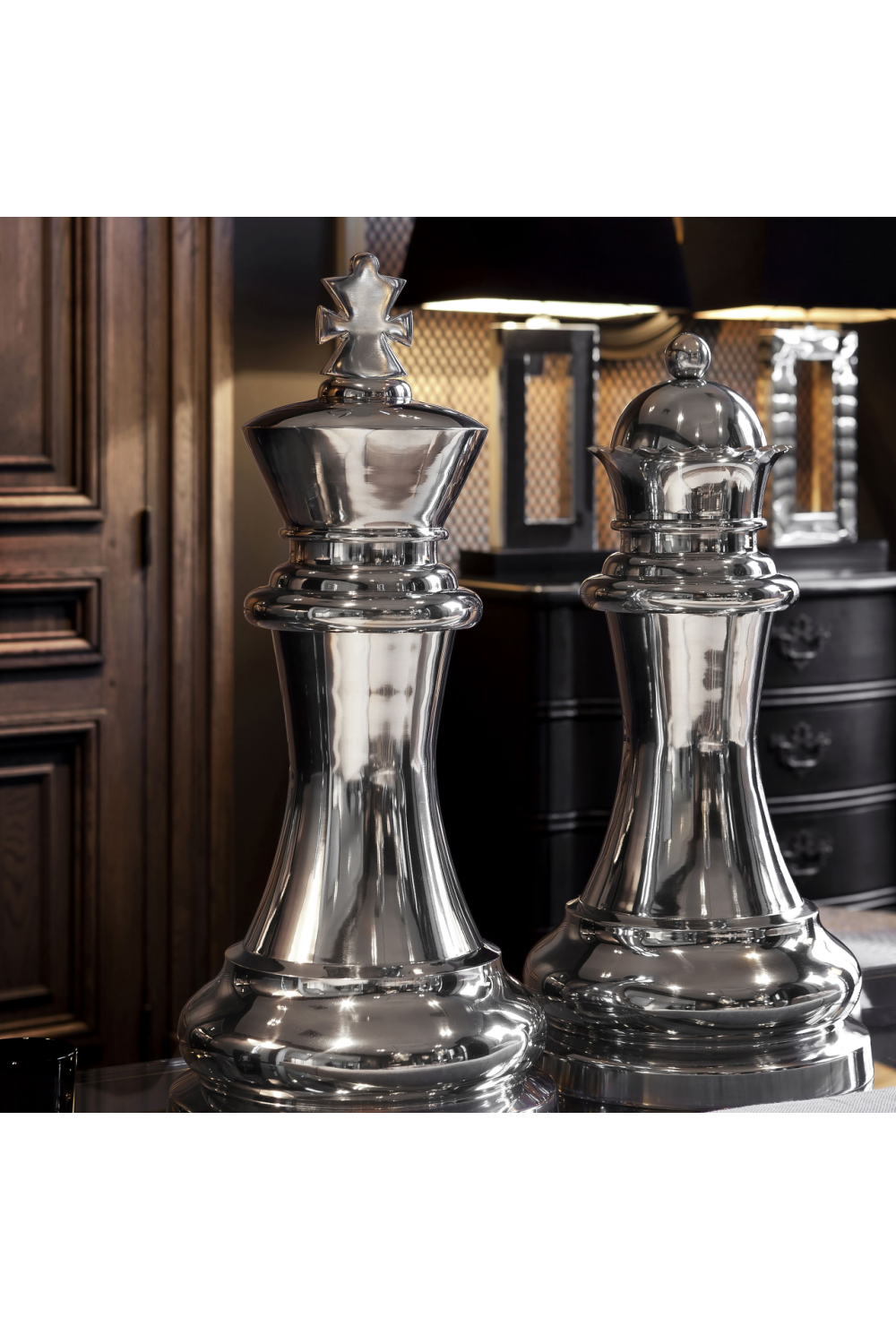 Chess King & Queen - XL (set of 2) | Eichholtz | OROA