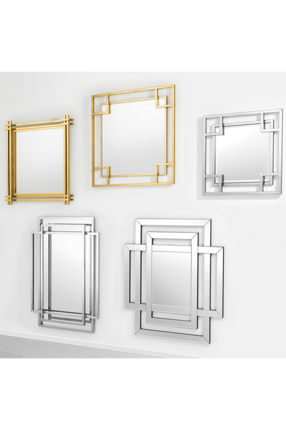 Silver Wall Mirror | Eichholtz New Classic | Oroa.com