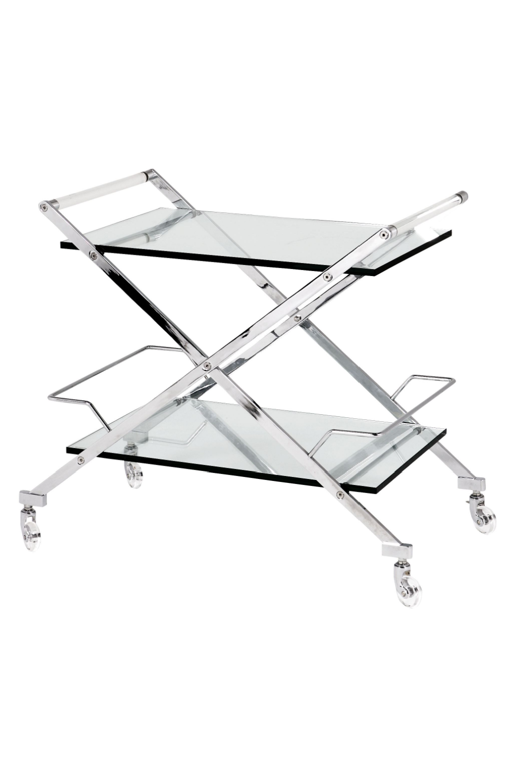 Glass Serving Bar Cart | Eichholtz Loft | Oroatrade.com