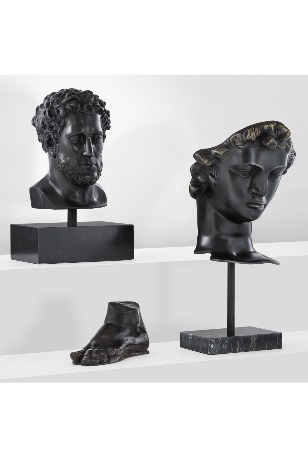 Bronze Head Statue | Eichholtz David | OROA