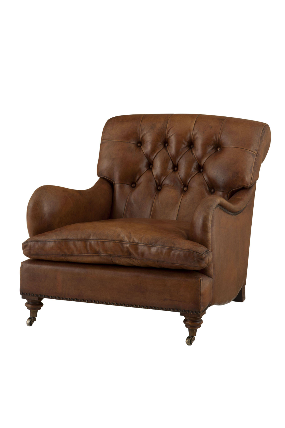 Tufted Leather Club Chair | Eichholtz Caledonian | Oroa.com