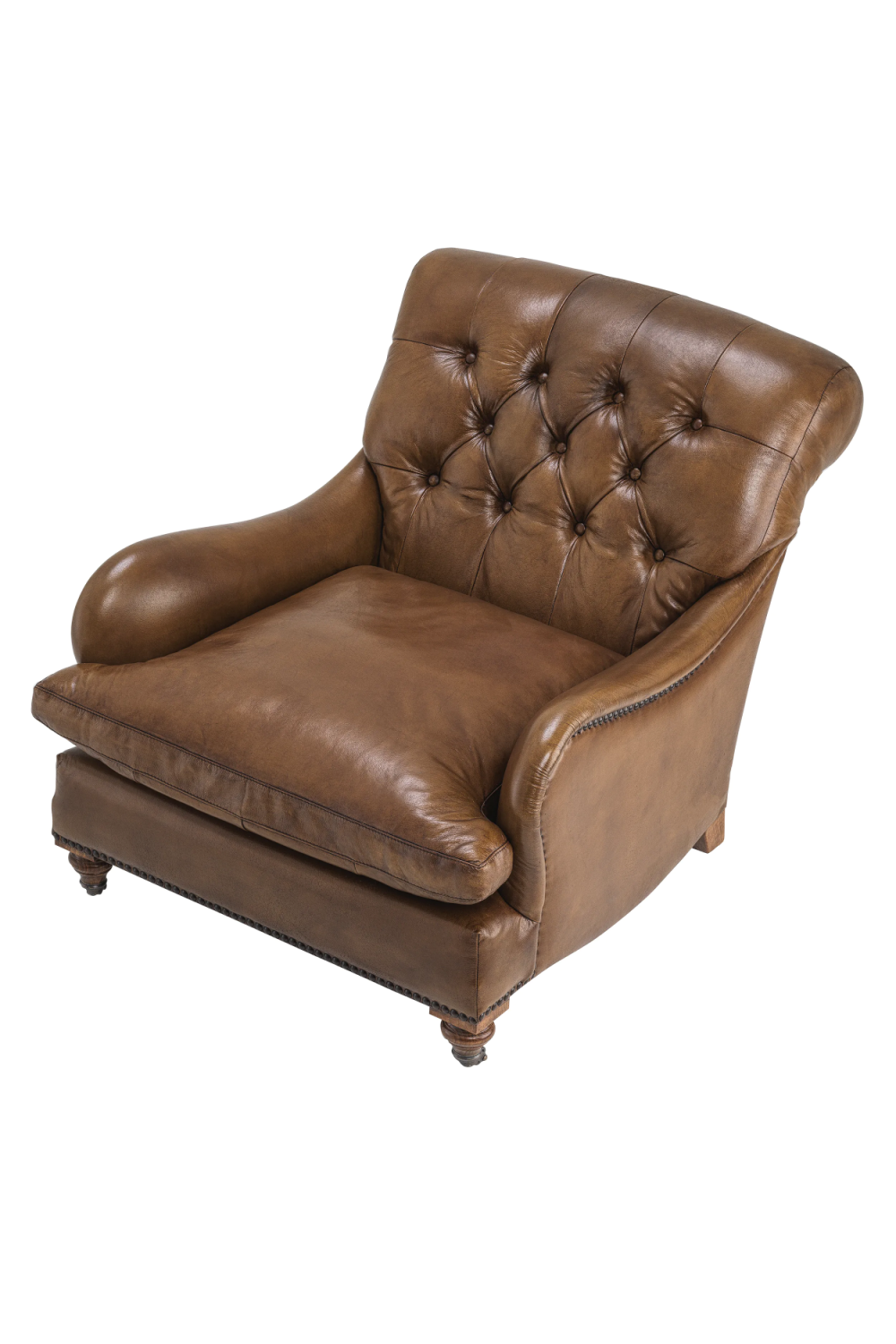 Tufted Leather Club Chair | Eichholtz Caledonian | Oroa.com