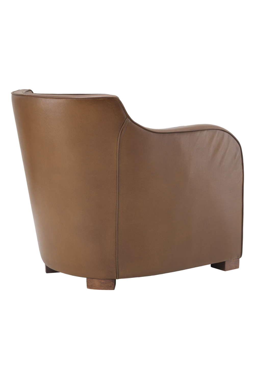 Tobacco Leather Side Chair | Eichholtz Club Berkshire | Oroa.com
