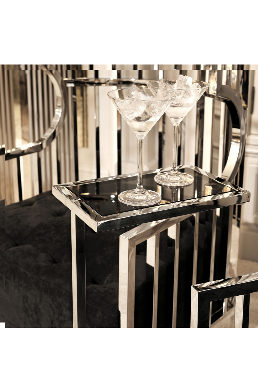 Stainless Steel Side Table | Eichholtz Paladin | OROA