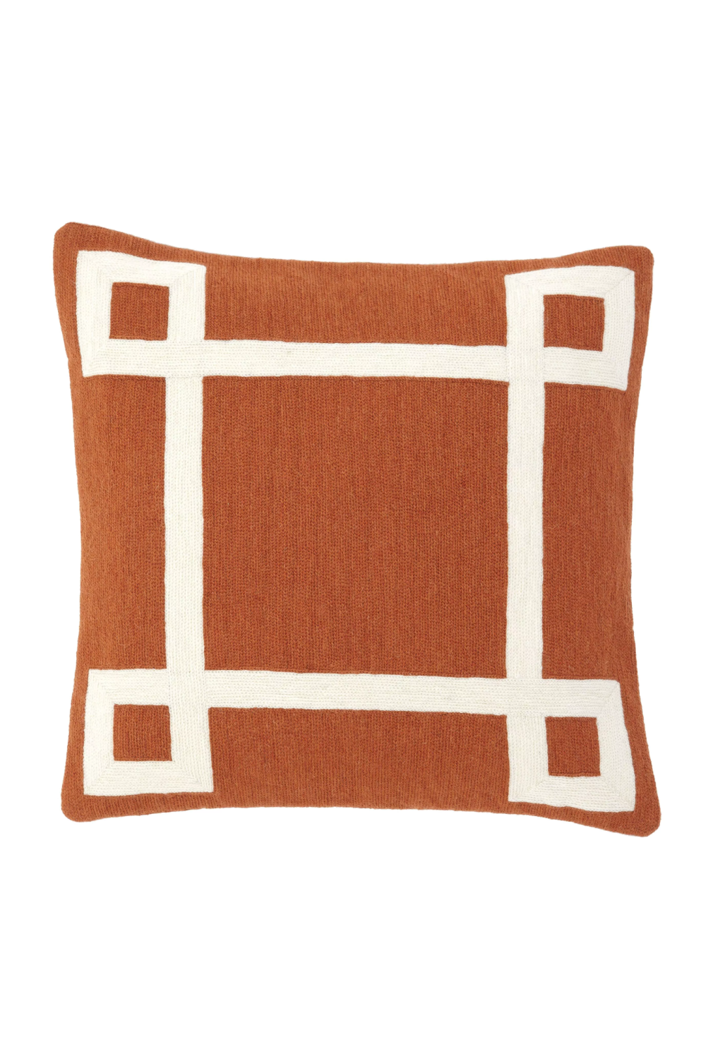 Orange Hand Embroidered Pillow | Eichholtz Hartley | OROA
