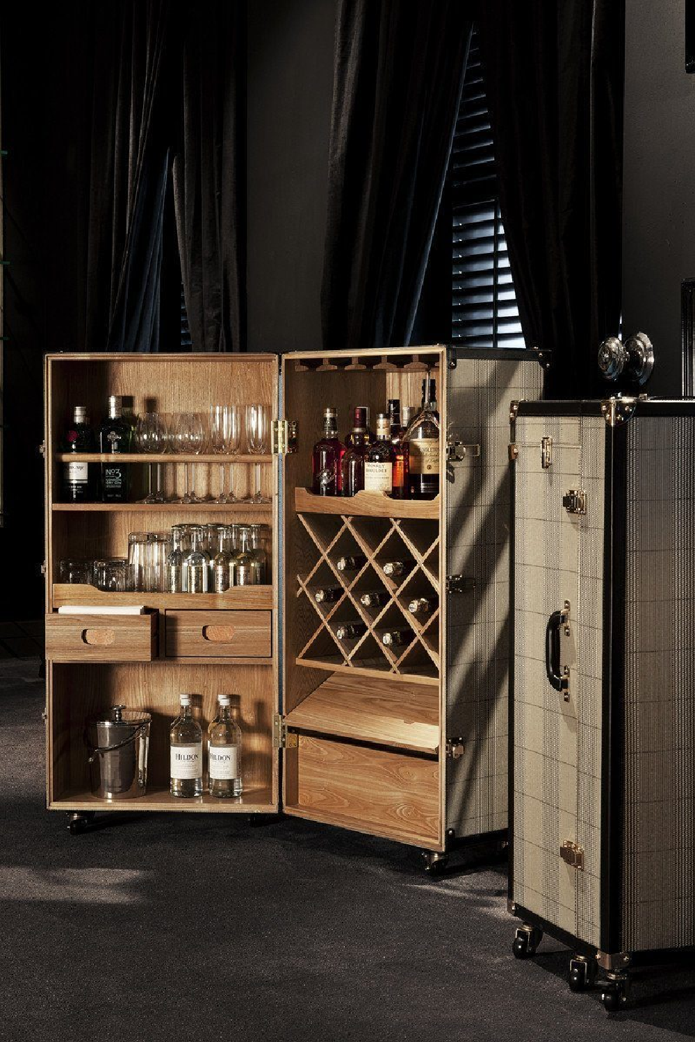 Trunk Bar Cabinet