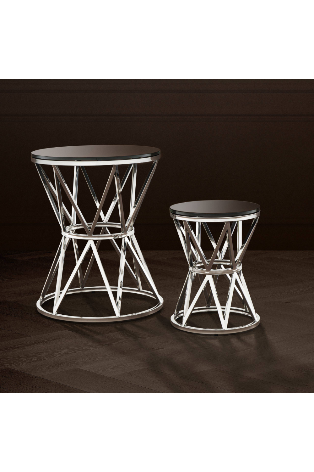 Stainless Steel Side Table (S) | Eichholtz Domingo | OROA