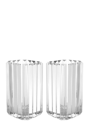 Glass Candle Holder (set of 2) | Eichholtz Howell | OROA