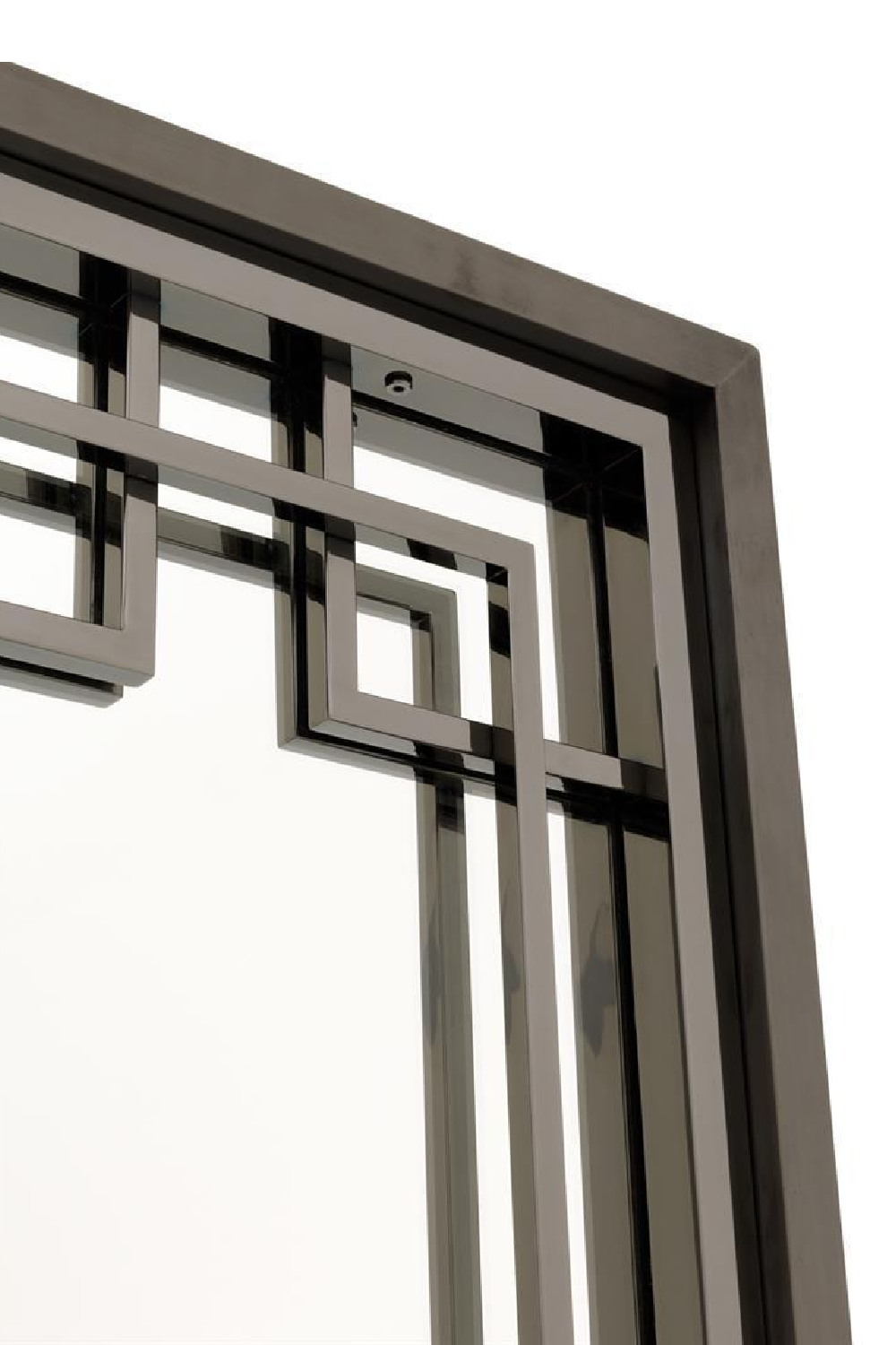 Black Trellis Frame Wall Mirror | Eichholtz Mota | OROA