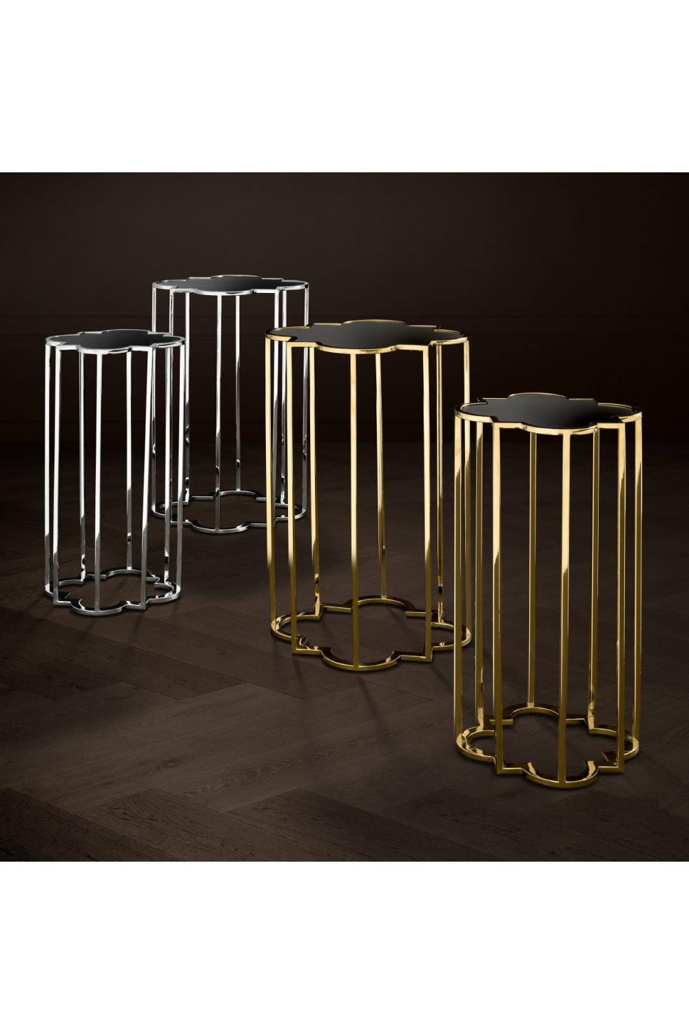 Gold Side Table (Set of 2) | Eichholtz Concentric | OROA.com