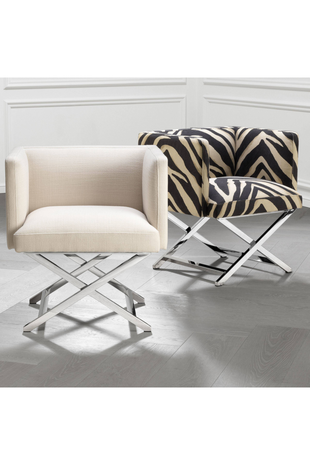 Zebra Print Accent Chair | Eichholtz Dawson | Oroa.com