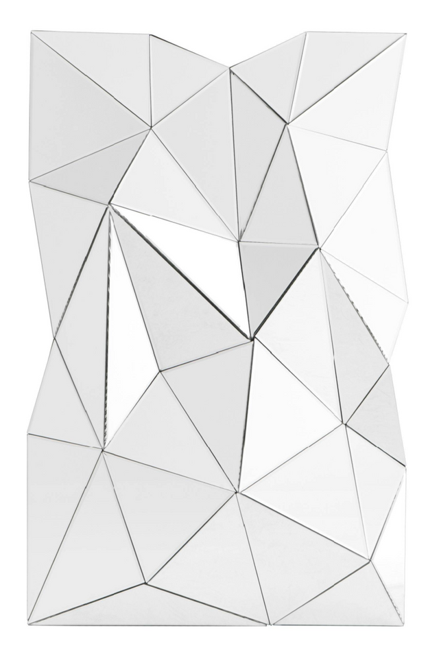 3D Triangle Faceted Wall Mirror | Eichholtz Boyton | OROA