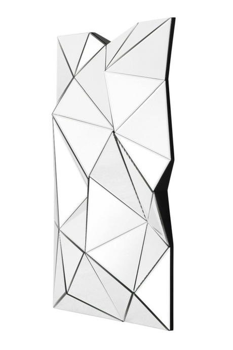 3D Triangle Faceted Wall Mirror | Eichholtz Boyton | OROA