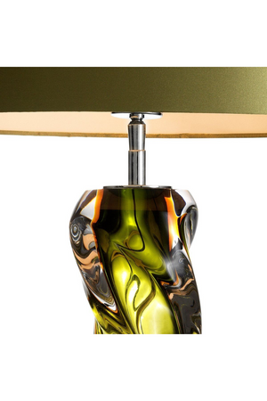 Green Blown Glass Table Lamp | Eichholtz Carnegie | OROA