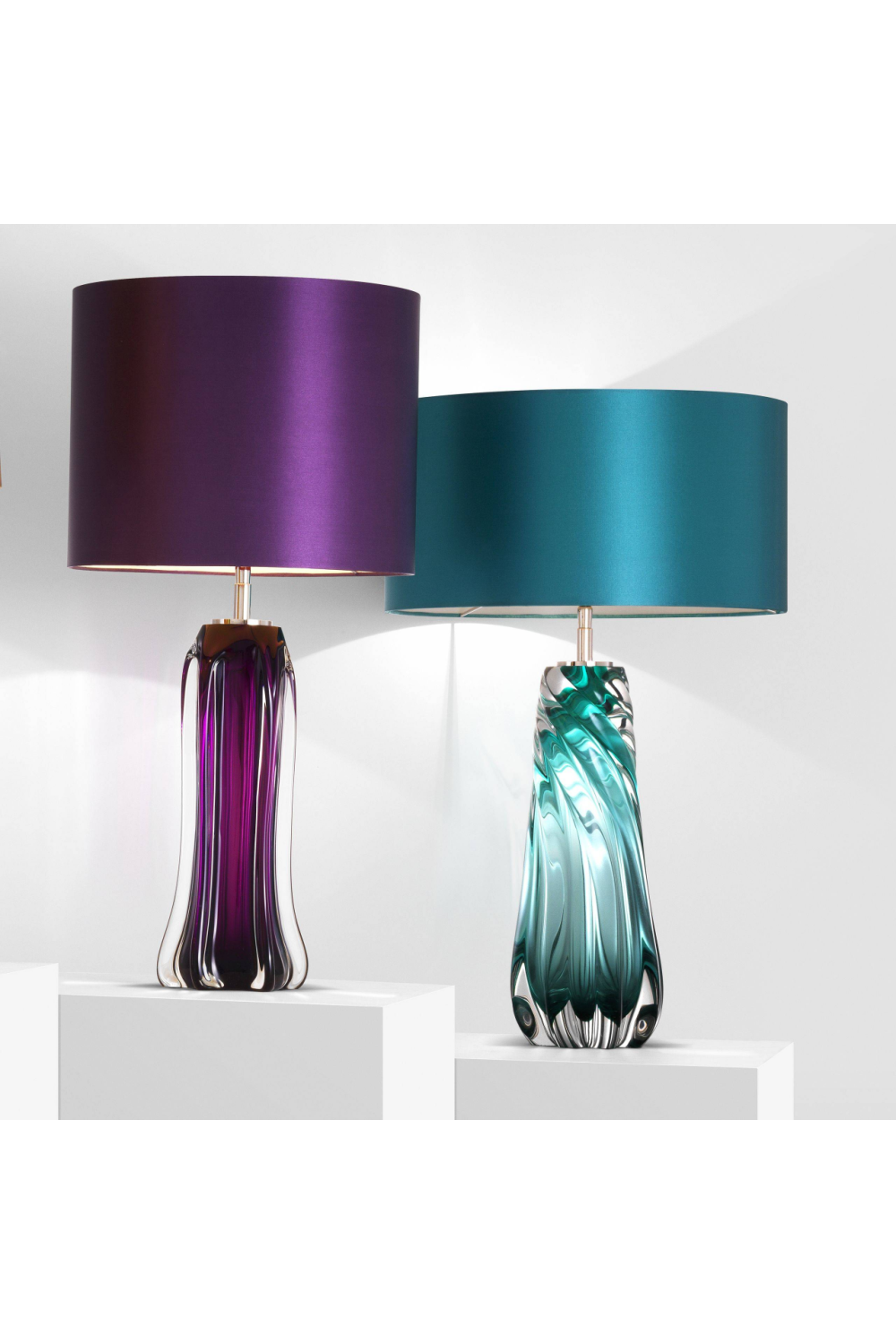 Purple Glass Table Lamp | Eichhlotz Castillo | OROA