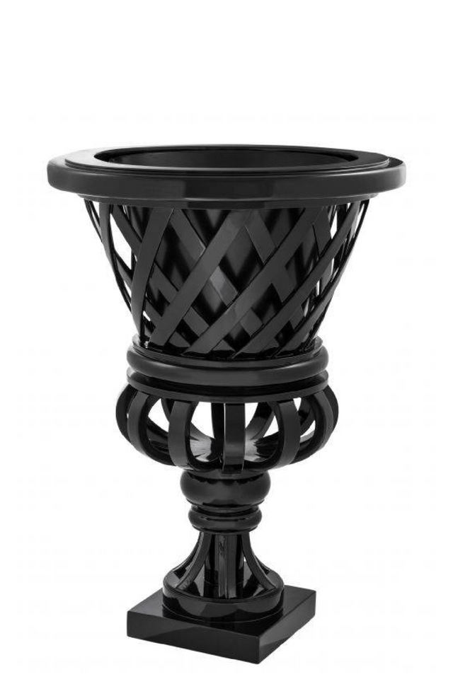 Black Planter | Eichholtz Cypress Gardens | Quality Wood Furniture
