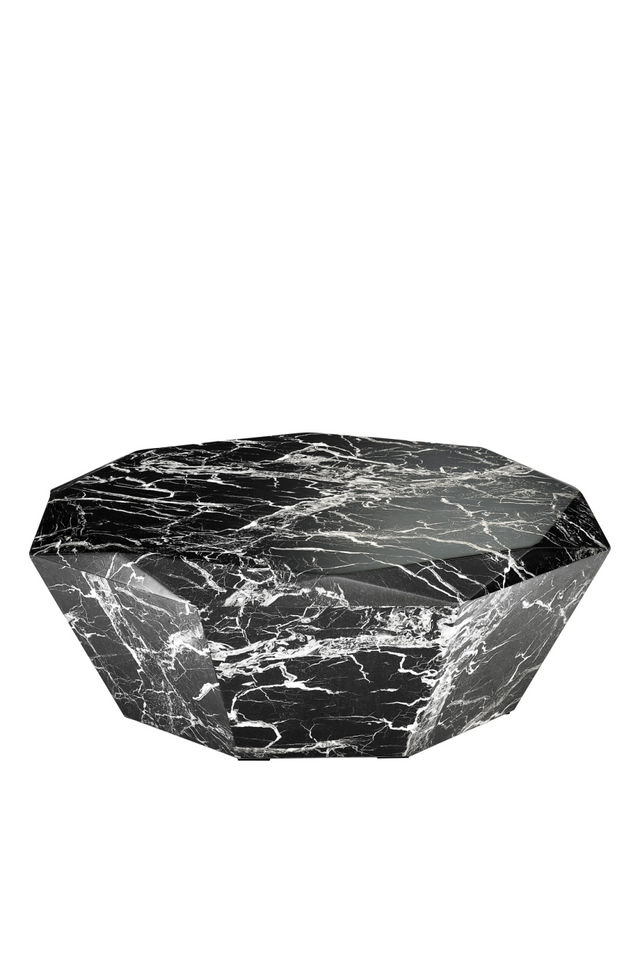 Black Polished Diamond Coffee Table | Eichholtz Diamond | OROA