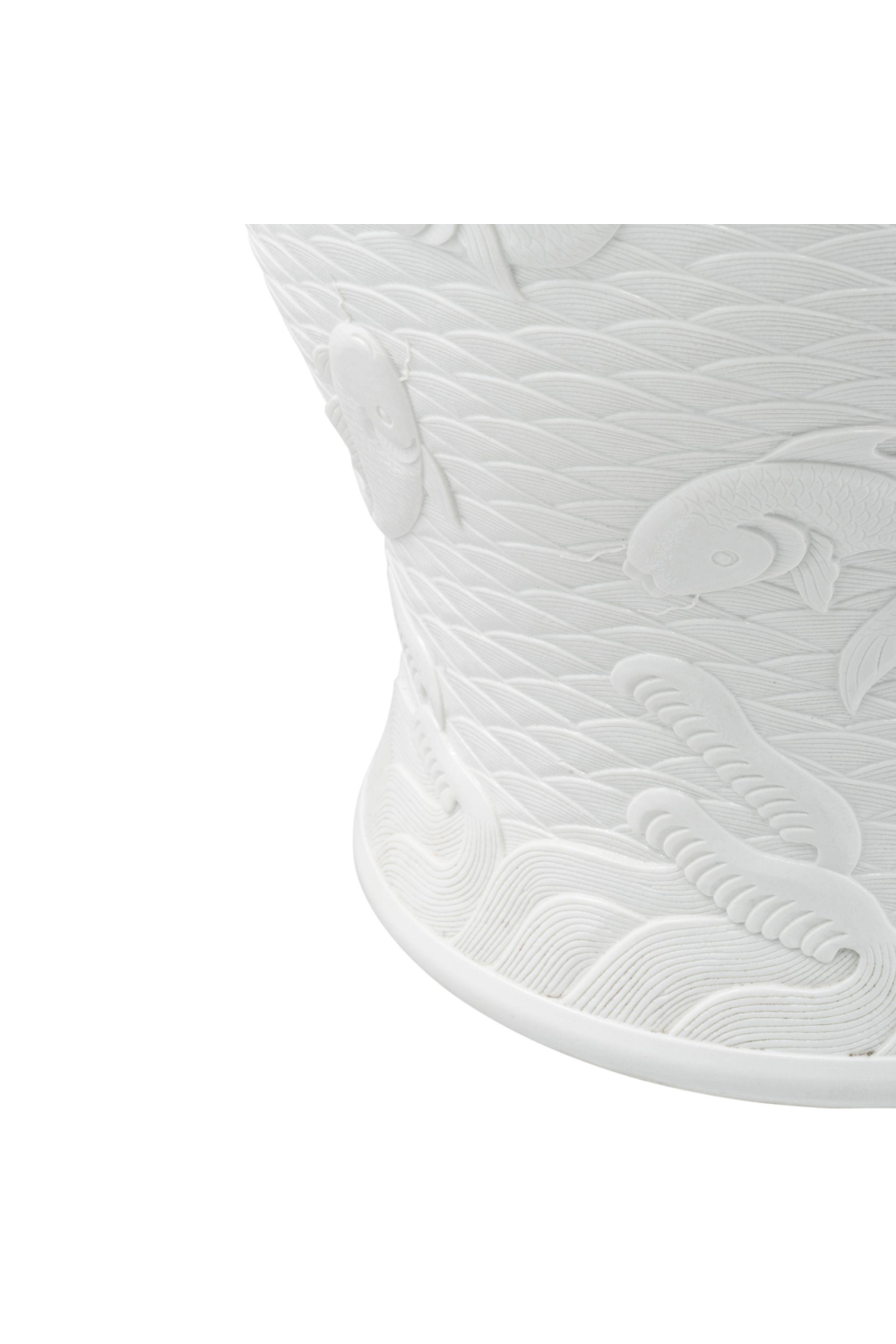 White Ceramic Vase | Eichholtz Voltaire | OROA.com