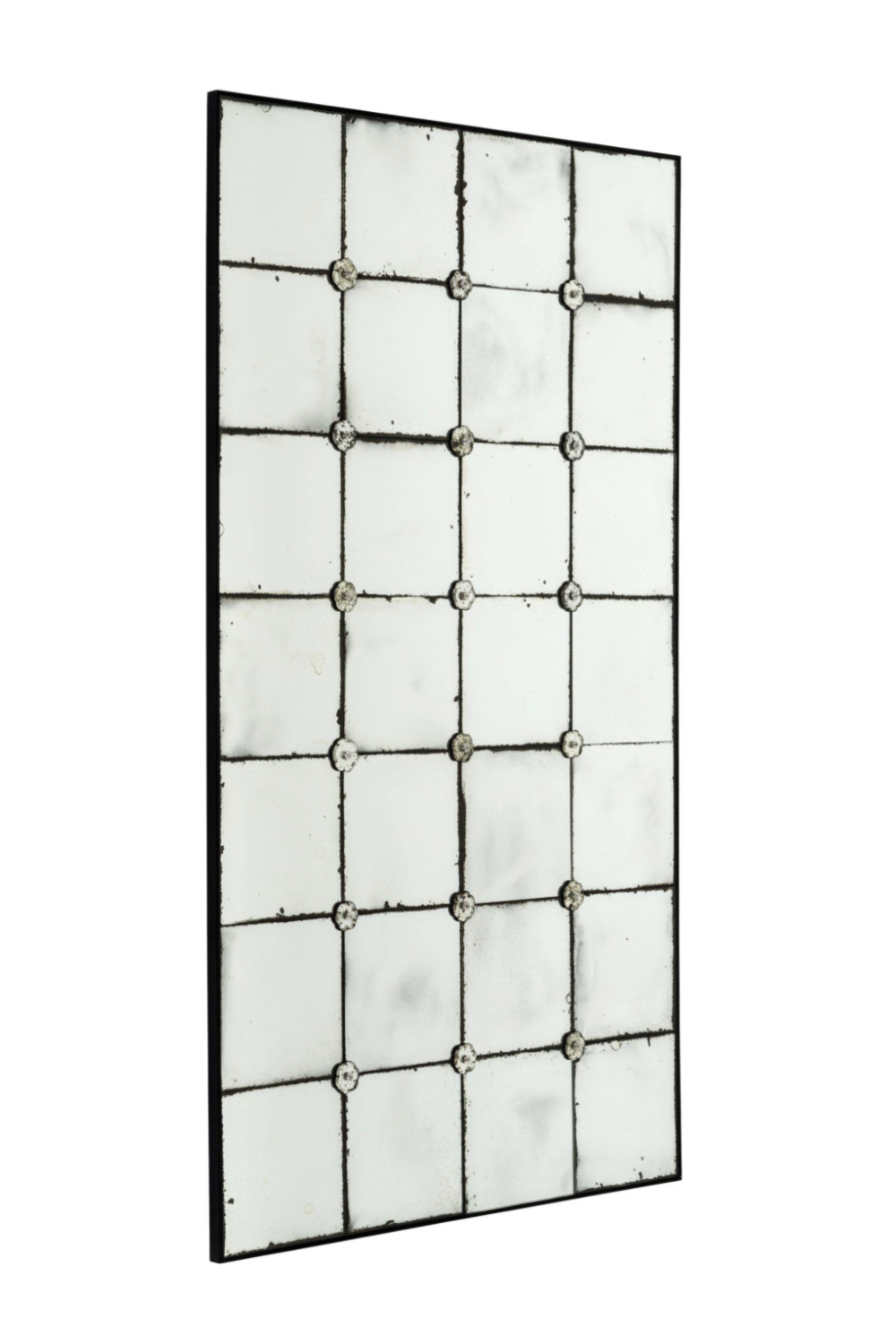 Rectangular Grid Mirror in 2023  Mirror, Rectangular, Unique decor