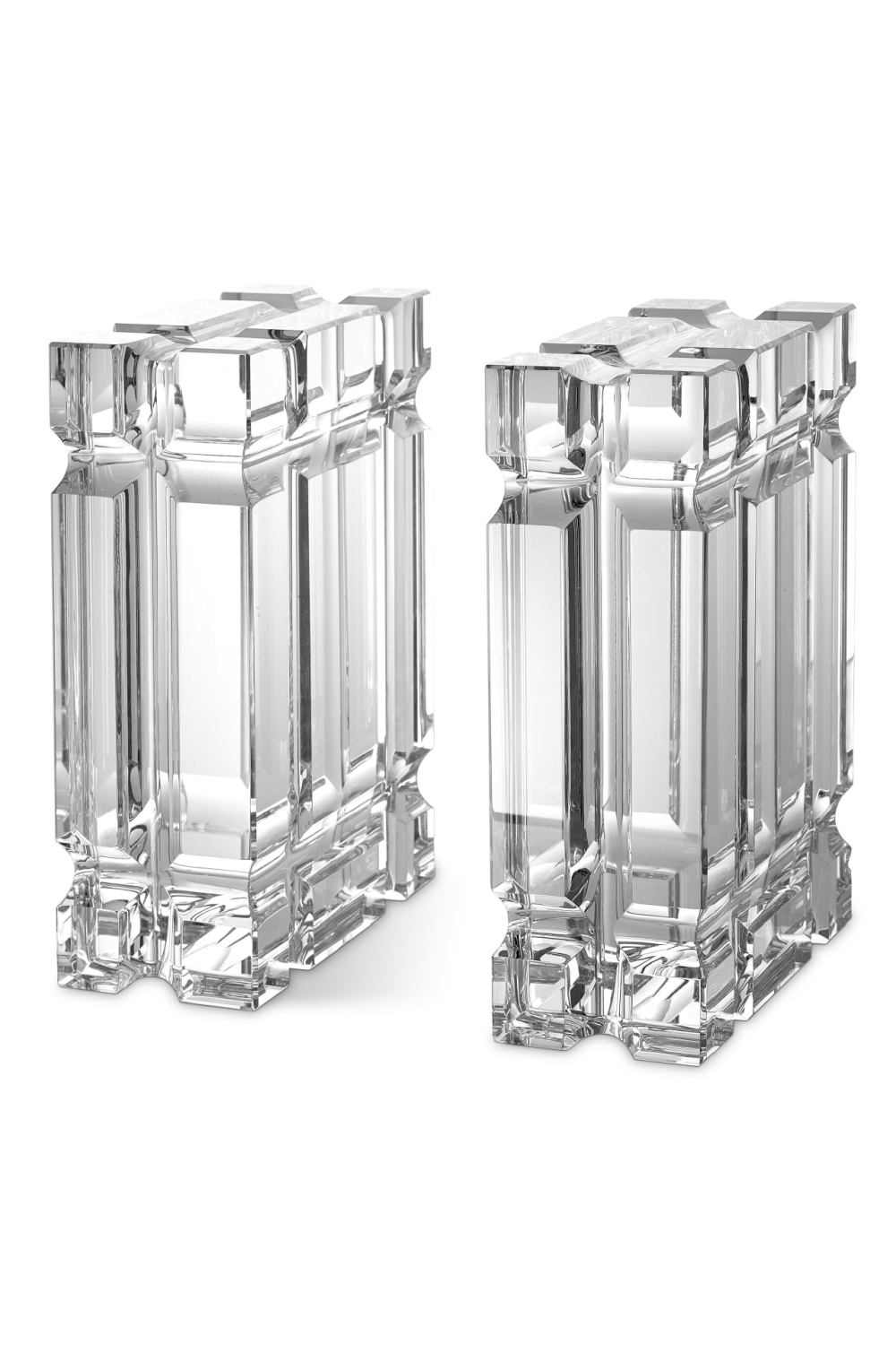 Glass Bookends set of 2 | Eichholtz Linea | OROA