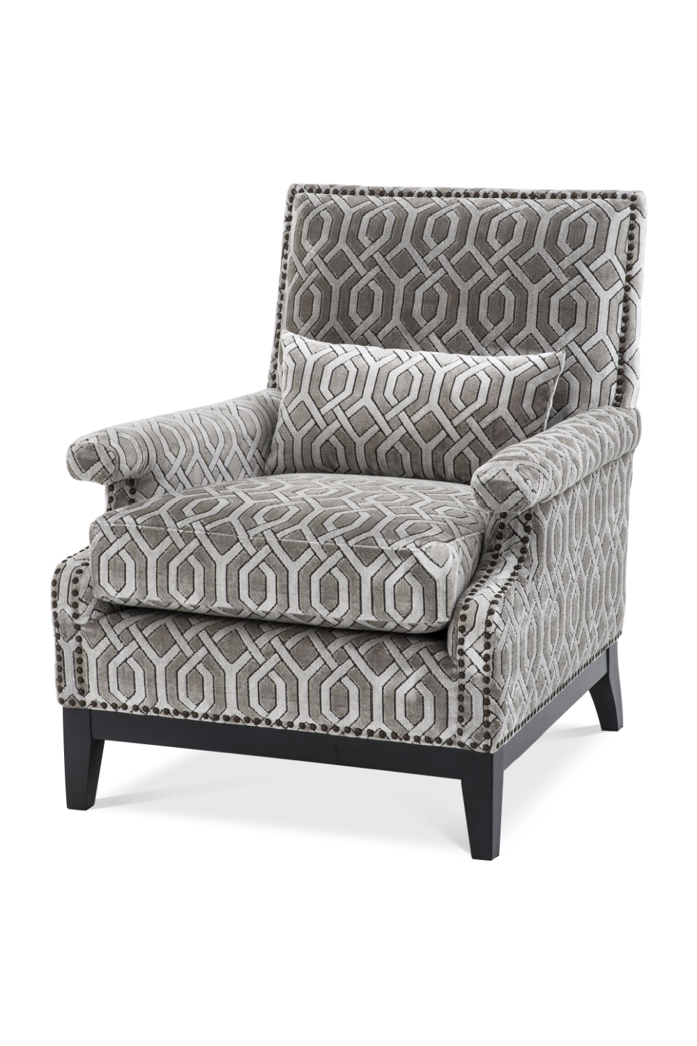 Patterned Design Lounge Chair | Eichholtz Goldoni | Oroa.com