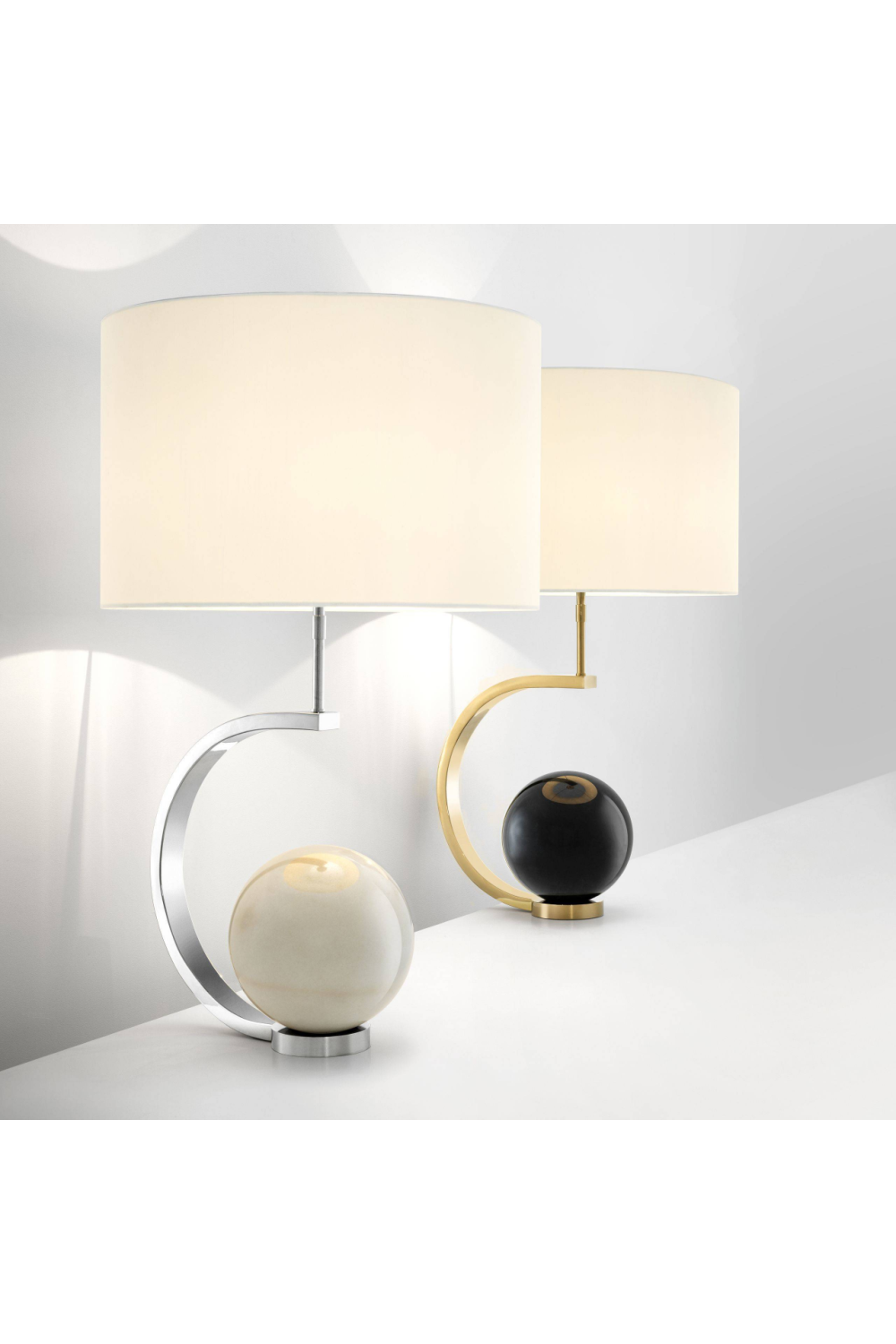 White Marble Table Lamp | Eichholtz Luigi | OROA