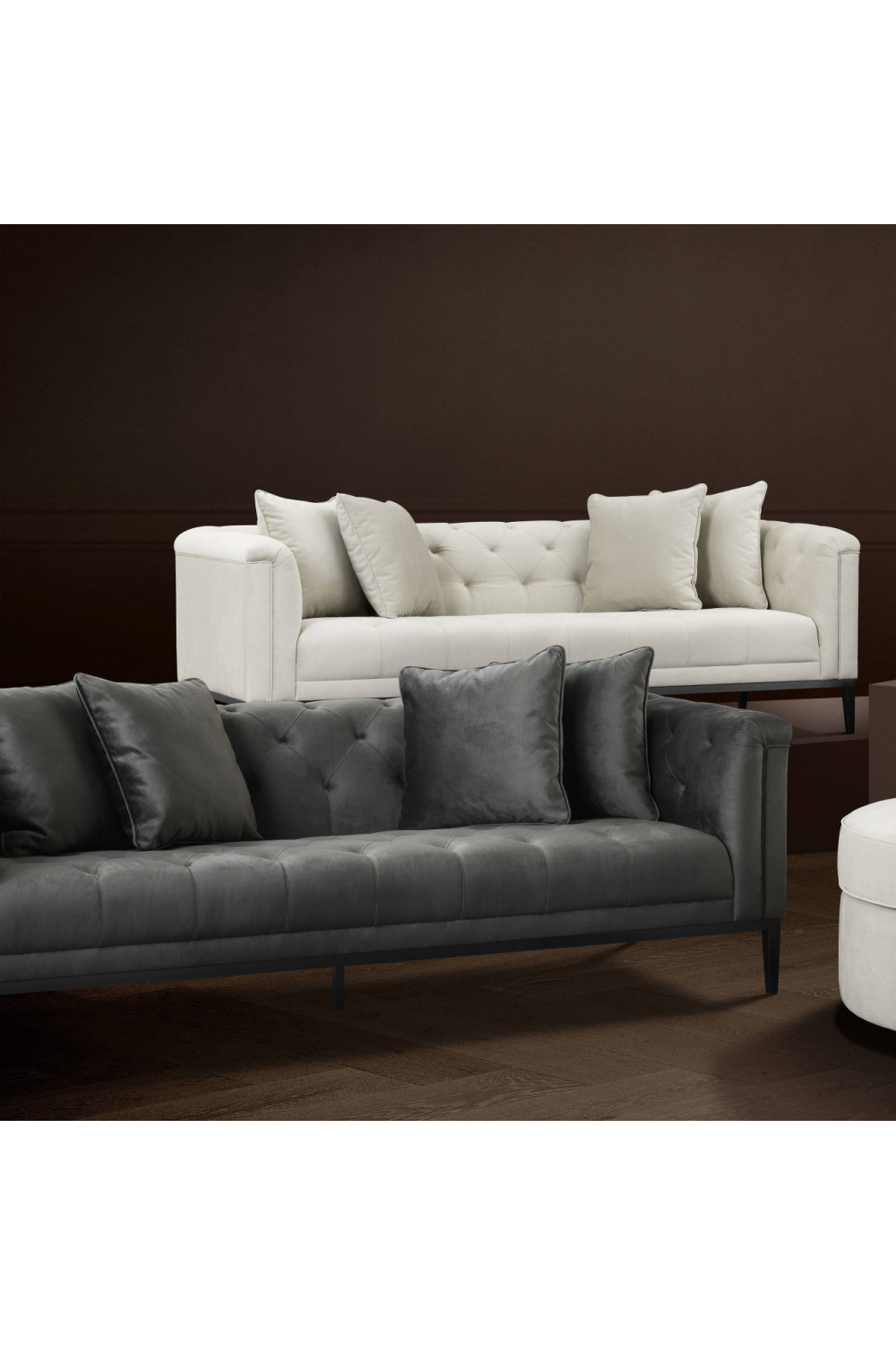 Granite Gray Sofa | Eichholtz Cesare | Oroa.com