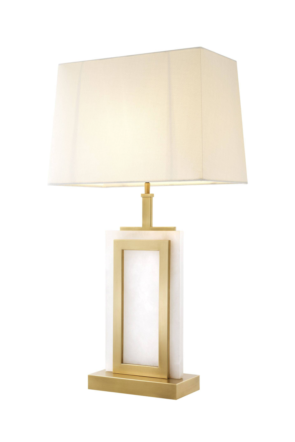 Alabaster White Marble Table Lamp | Eichholtz Murray | OROA