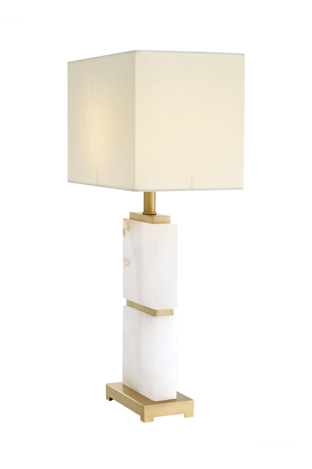 Alabaster White Marble Table Lamp | Eichholtz Robbins | OROA