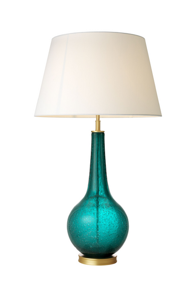 Lampe éthanol Turquoise Ø22cm