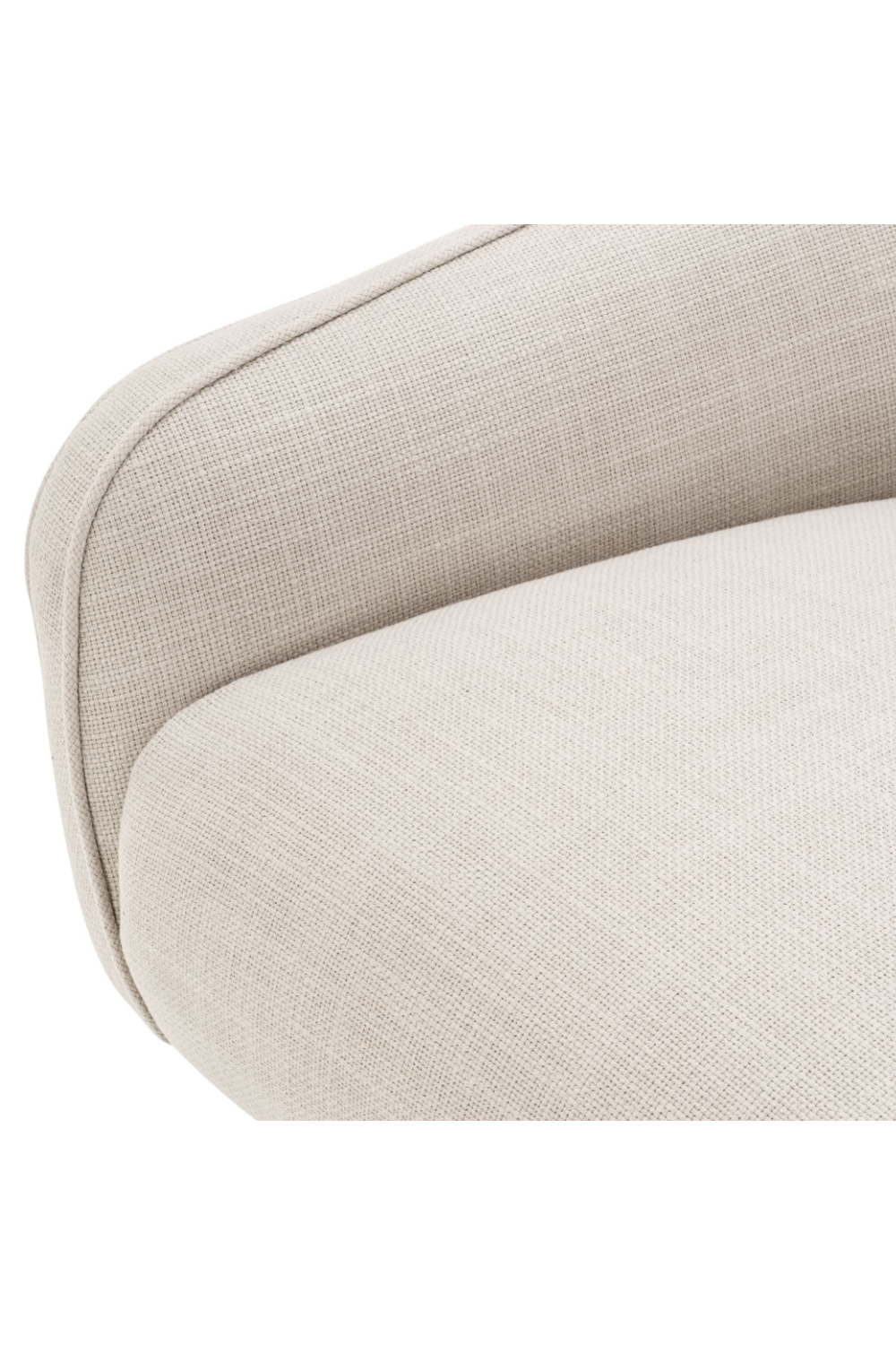 Beige Upholstered Swivel Chair | Eichholtz Serena | Oroa.com
