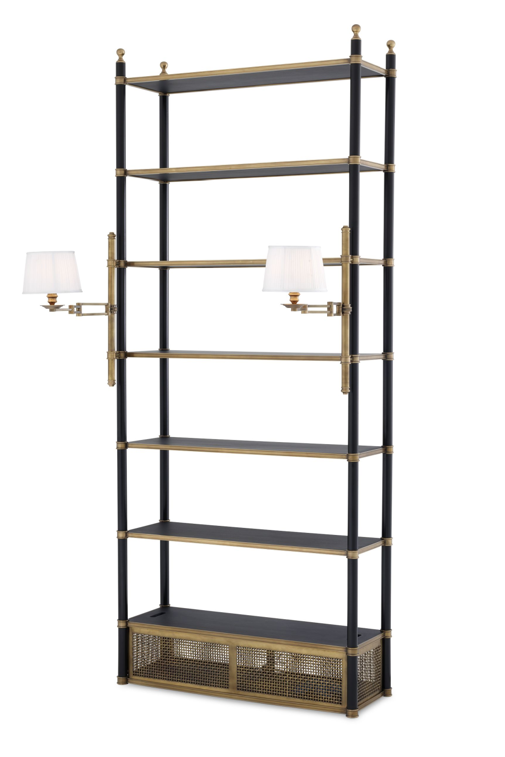 Brass Display Cabinet With Lights | Eichholtz Sterling | Oroa.com