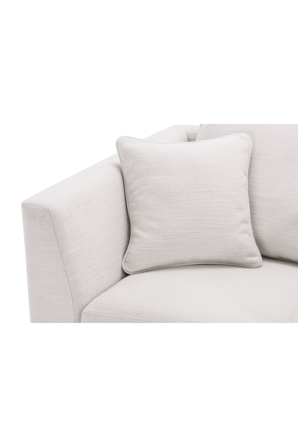White Upholstered Cube Chair | Eichholtz Taylor | Oroa.com