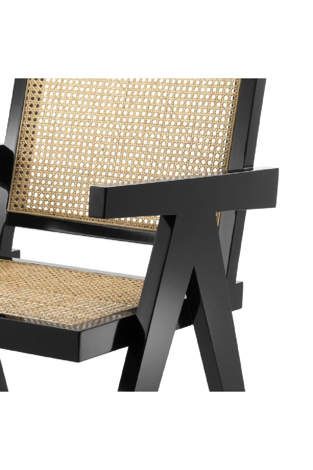 Black Cane Dining Chair | Eichholtz Adagio | Oroa.com