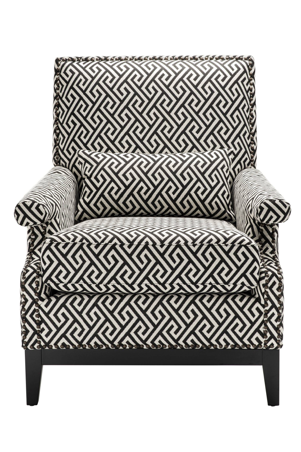 Geometric Pattern Lounge Chair | Eichholtz Goldoni | Oroa.com