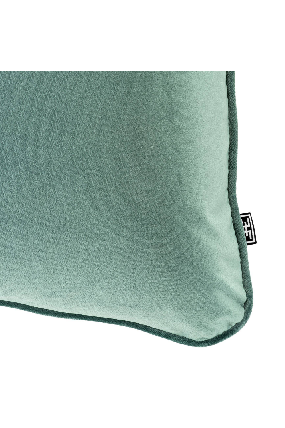 Square Velvet Turquoise Pillow | Eichholtz Roche | OROA