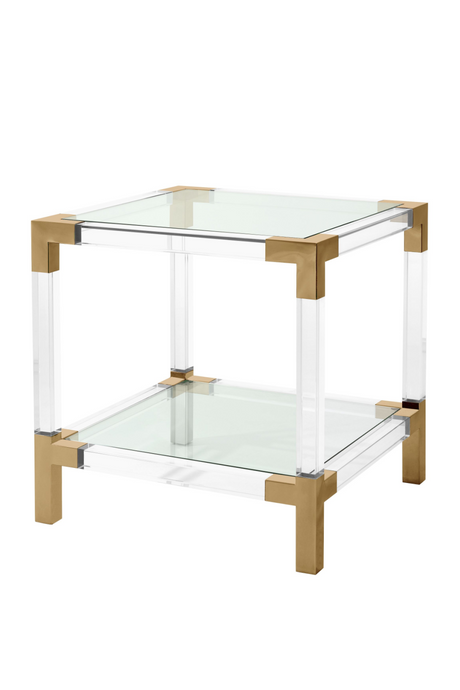 Clear Glass Side Table | Eichholtz Royalton | OROA