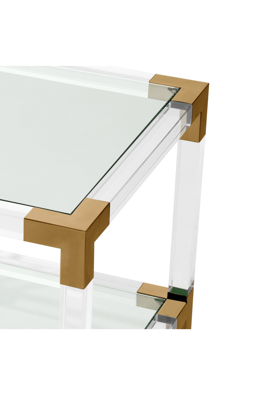 Clear Glass Side Table | Eichholtz Royalton | OROA